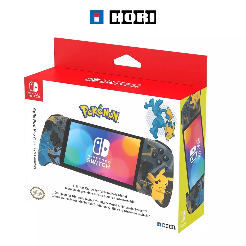 HORI NS Split Pad Pro Lucario & Pikachu