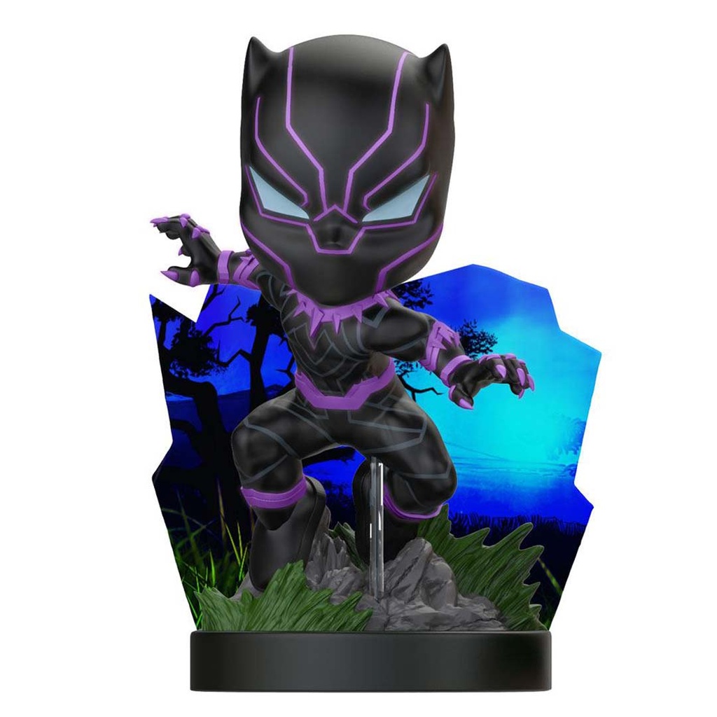 Superama - Marvel Black Panther - Vibranium Glow Suit PX Diorama Exclusive