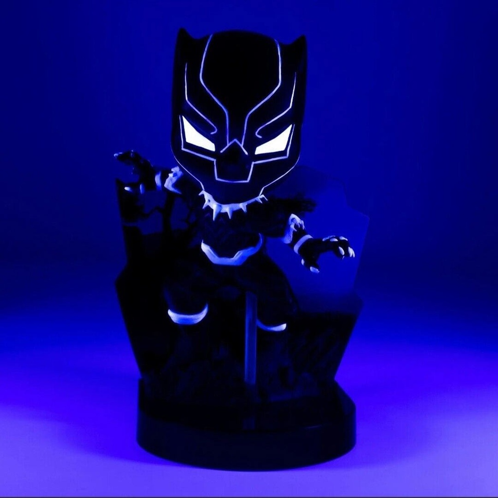 Superama - Marvel Black Panther - Vibranium Glow Suit PX Diorama Exclusive