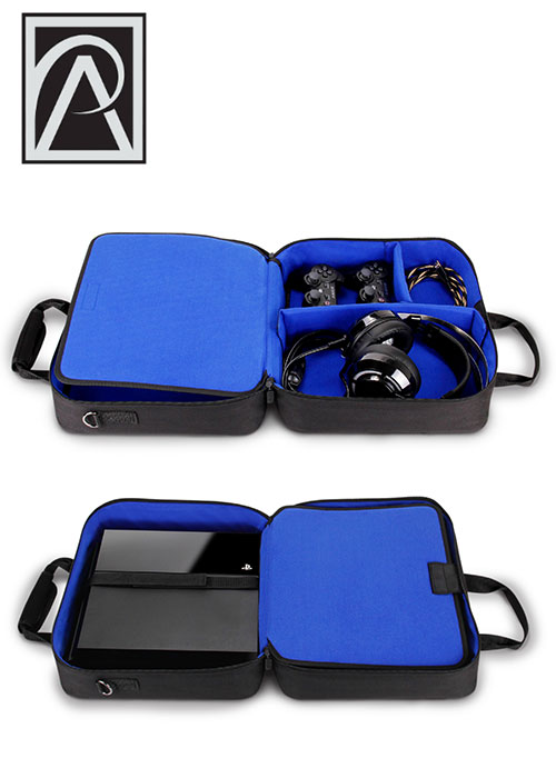 S13 Protective Adjustable Device Case - Blue (USA GEAR)