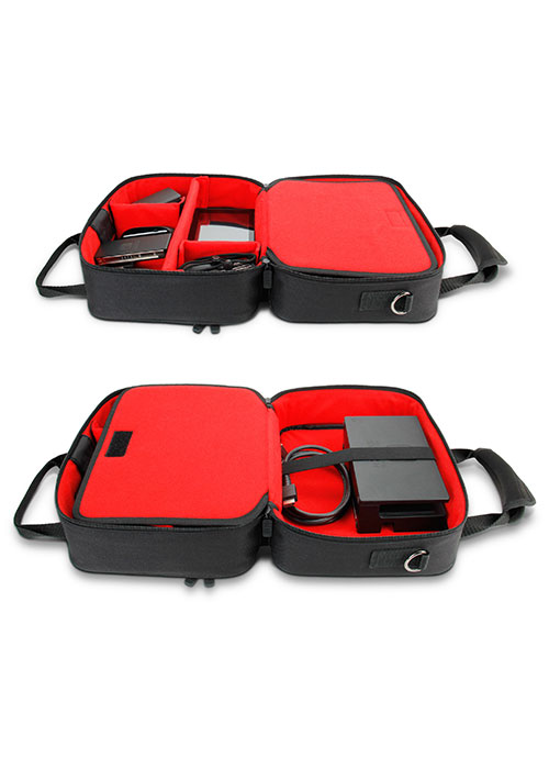 S14 Protective Adjustable Device Case - Red (USA GEAR)