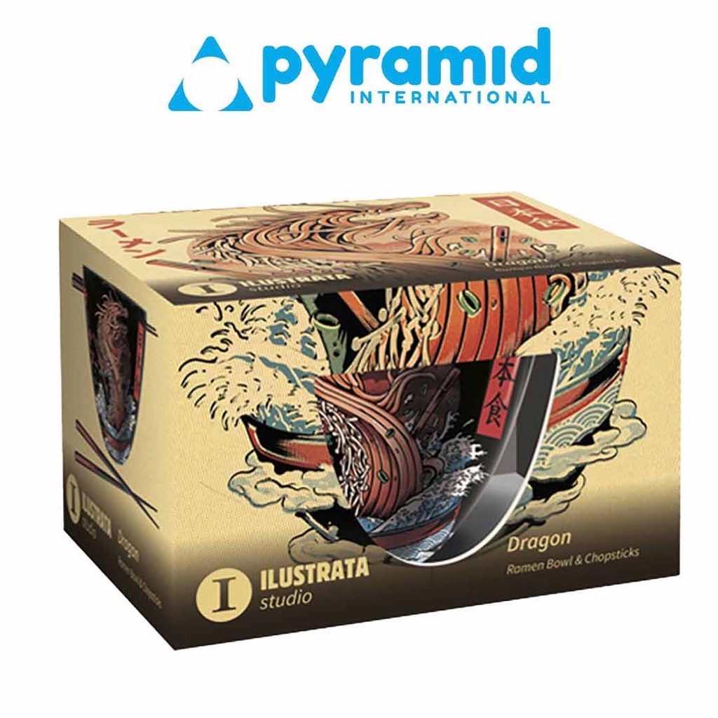 Pyramid - ILUSTRATA (DRAGON RAMEN) RAMEN BOWL SET