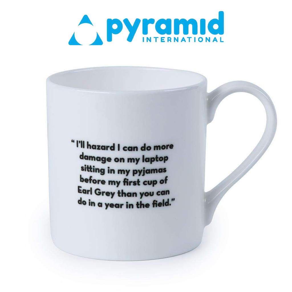 Pyramid - JAMES BOND (Q QUOTE) BONE CHINA MUG