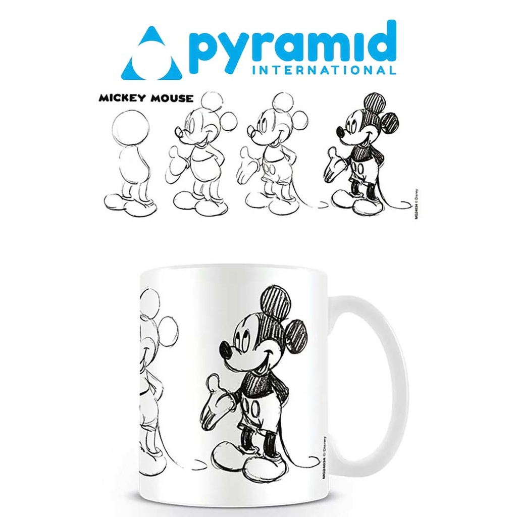 Pyramid - MICKEY MOUSE (SKETCH PROCESS) MUG