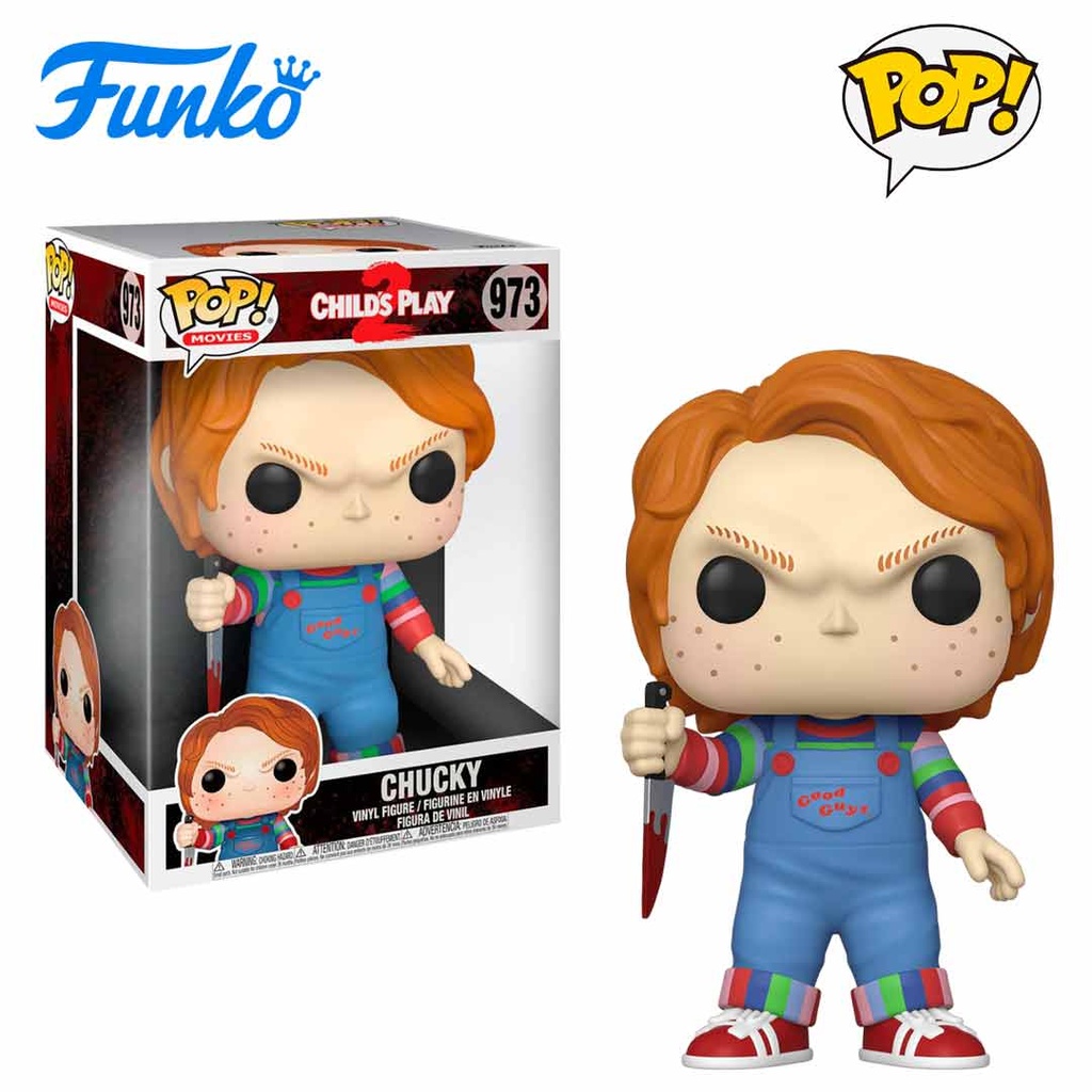 Funko Pop Movies: Child's Play 10 inch Chucky Vinyl Figure
