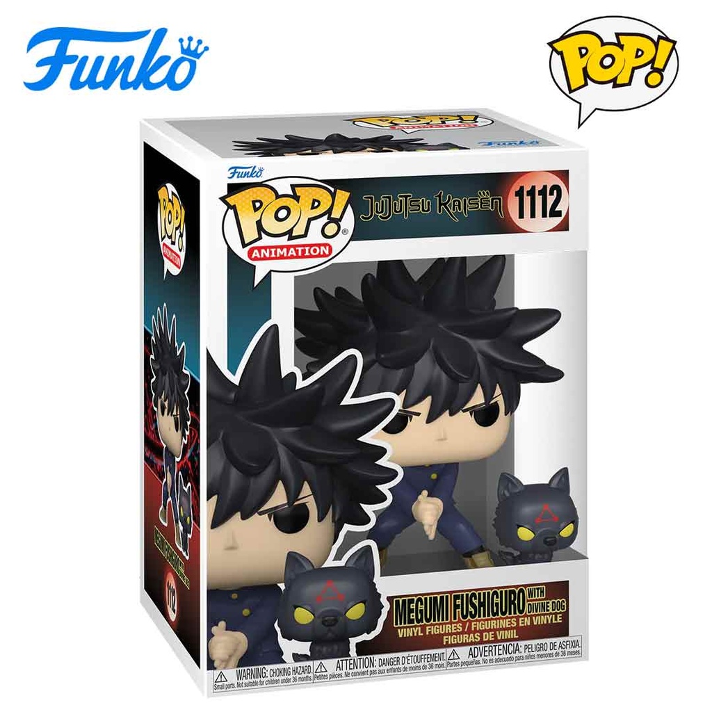 Funko Pop! Animation Jujutsu Kaisen - Megumi Fushiguro w/ Divine Dog