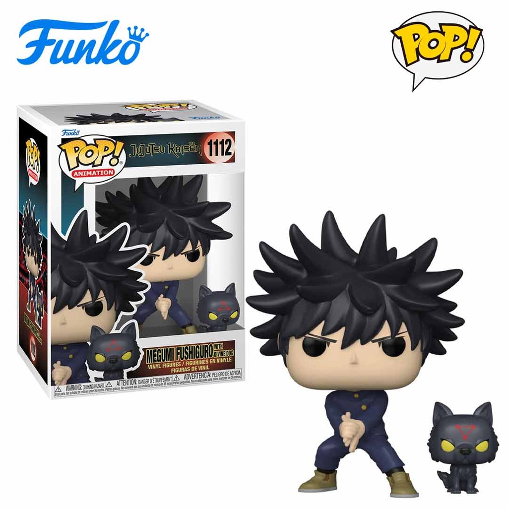 Funko Pop! Animation Jujutsu Kaisen - Megumi Fushiguro w/ Divine Dog