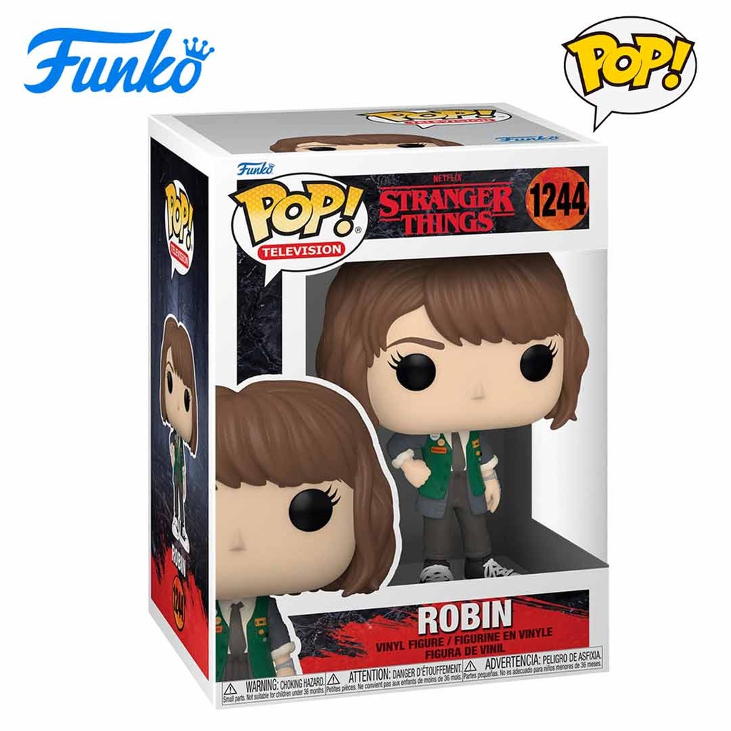 Funko POP TV Stranger Things S4 - Robin Vinyl Figure
