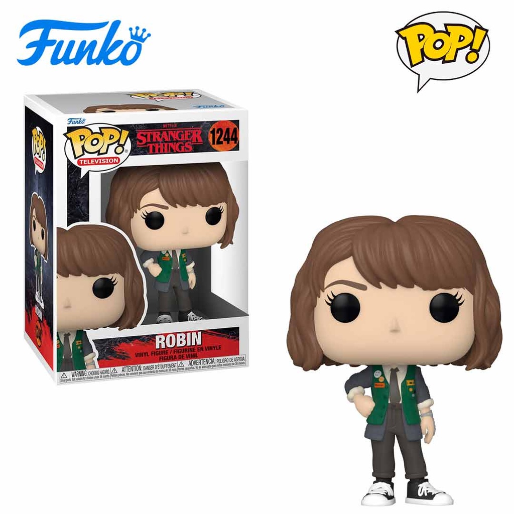 Funko POP TV Stranger Things S4 - Robin Vinyl Figure