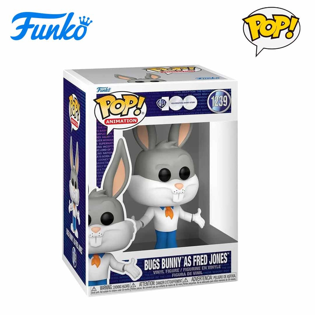 Funko Looney Tunes POP Bugs Bunny As Fred Jones Figure