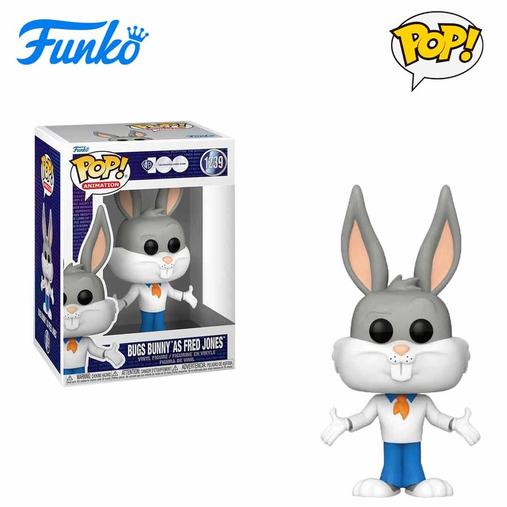 Funko Looney Tunes POP Bugs Bunny As Fred Jones Figure