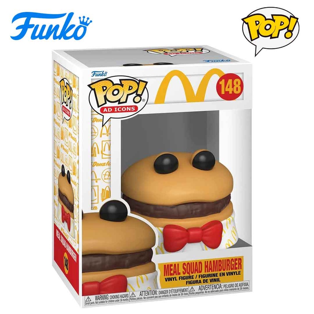 Funko POP! Ad Icons McDonalds Meal Squad Hamburger
