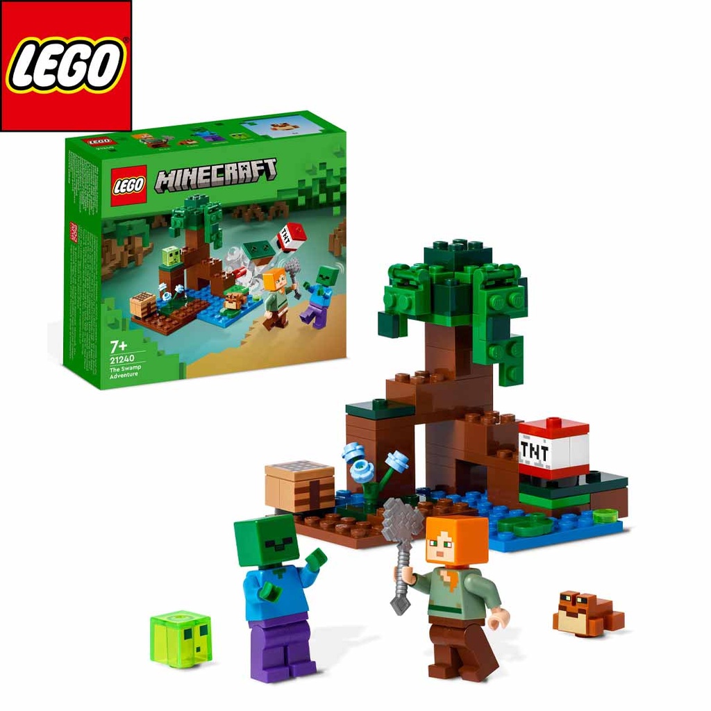 LEGO 21240 MINECRAFT THE SWAMP ADVENTURE