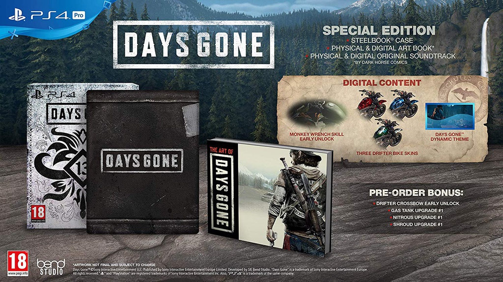 PS4 Days Gone Special Edition R2 Arabic 