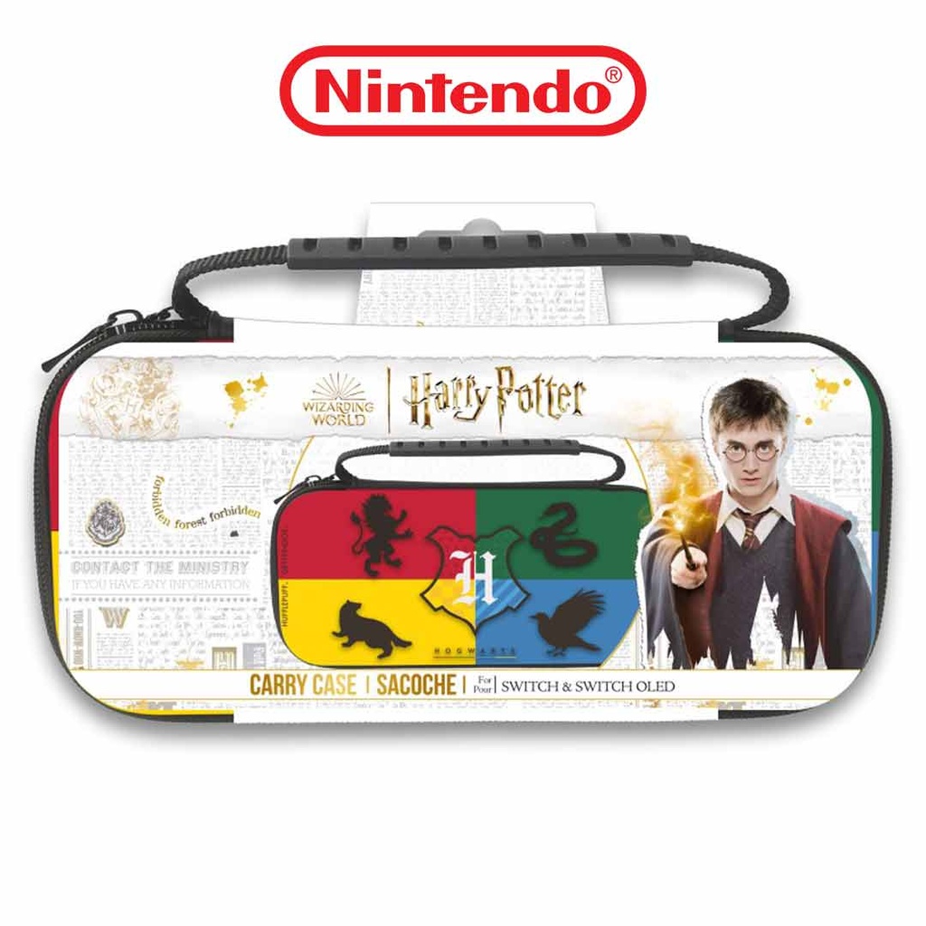 NS And NS Oled - XL Case - Harry Potter (Multicolor) (4 Houses)