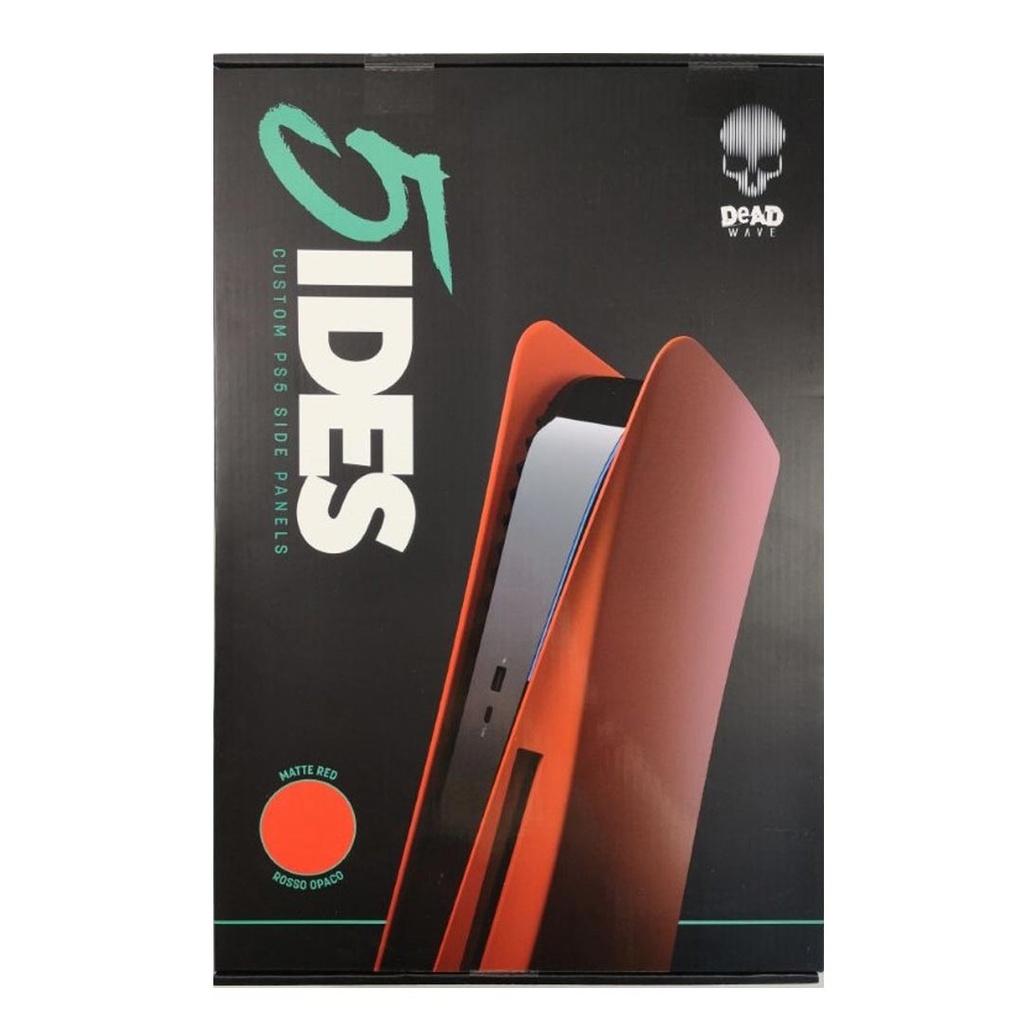Deadwave - PS5 Console Disk Edition Cover - Red