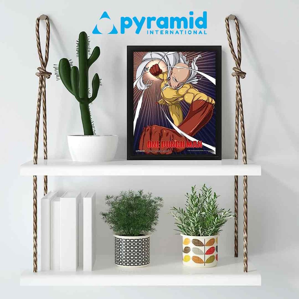 Pyramid - One Punch Man (Saitama And Genos) - Framed