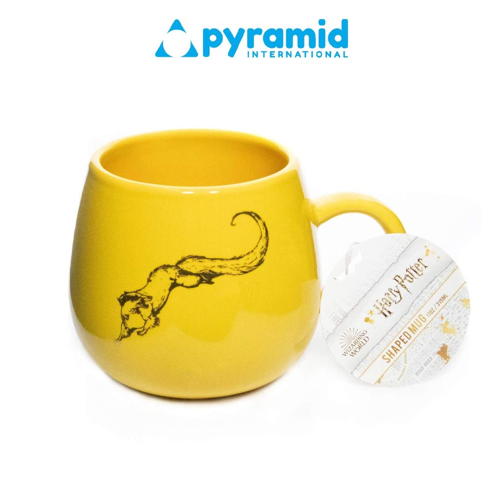 Pyramid - Harry Potter (Intricate Houses Hufflepuff) Shaped Mug