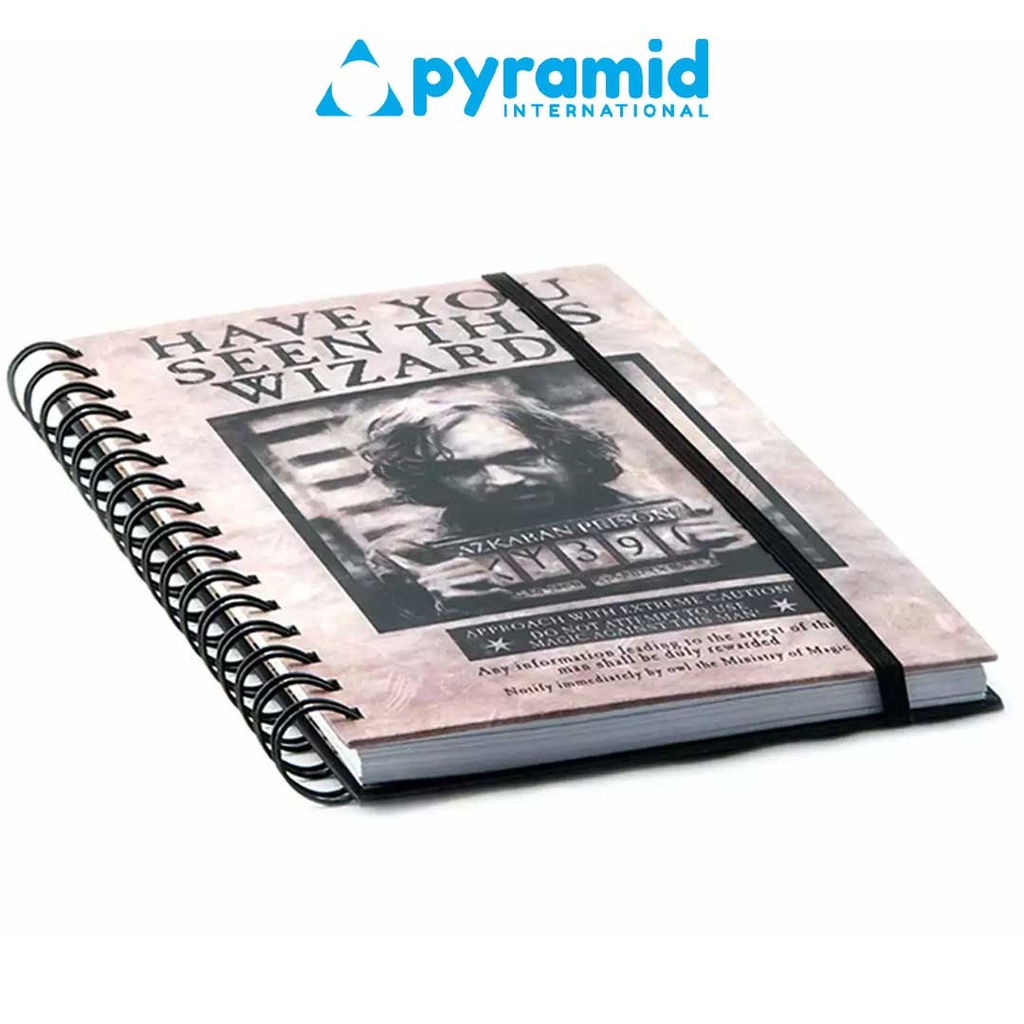 Pyramid - Harry Potter (Wanted Sirius Black) A5 Wiro Notebook