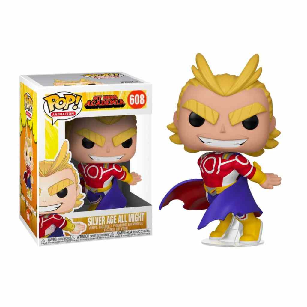 Funko POP! Pop! Animation: MHA S3- All Might (Silver Age) - POP Animation: MHA S3 - All Might (Golden Age)