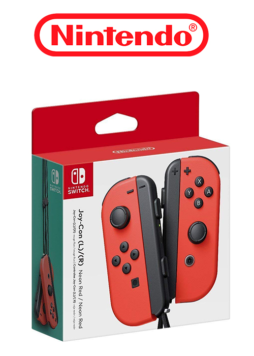 NS Joy-Con Neon Red