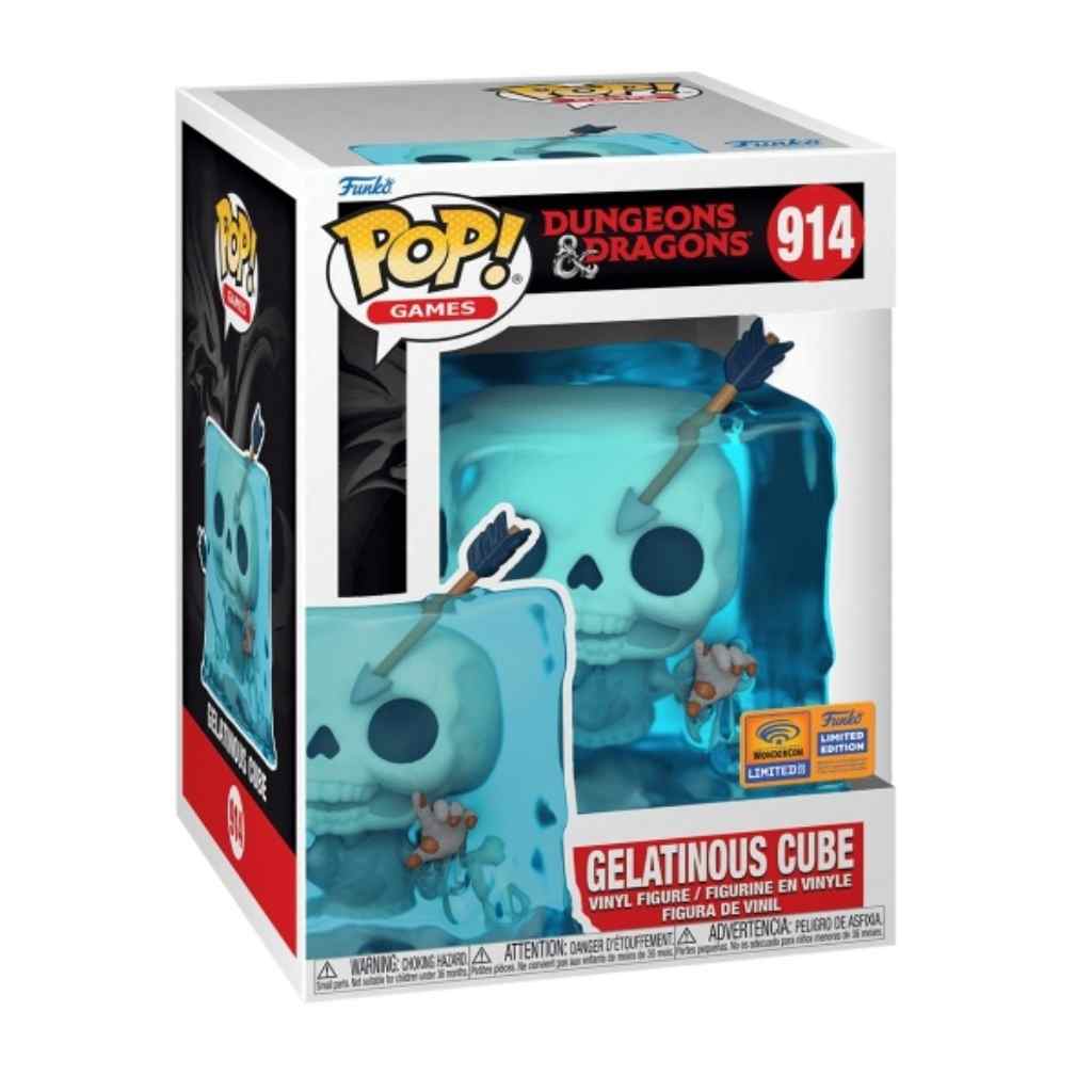 Funko POP! Pop! Movies: Dungeons & Dragons - Gelatinous Cube (Blue)(Wonder Con'23)