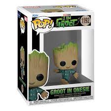Funko POP! Pop! Marvel: I Am Groot - Groot PJs (Dancing)
