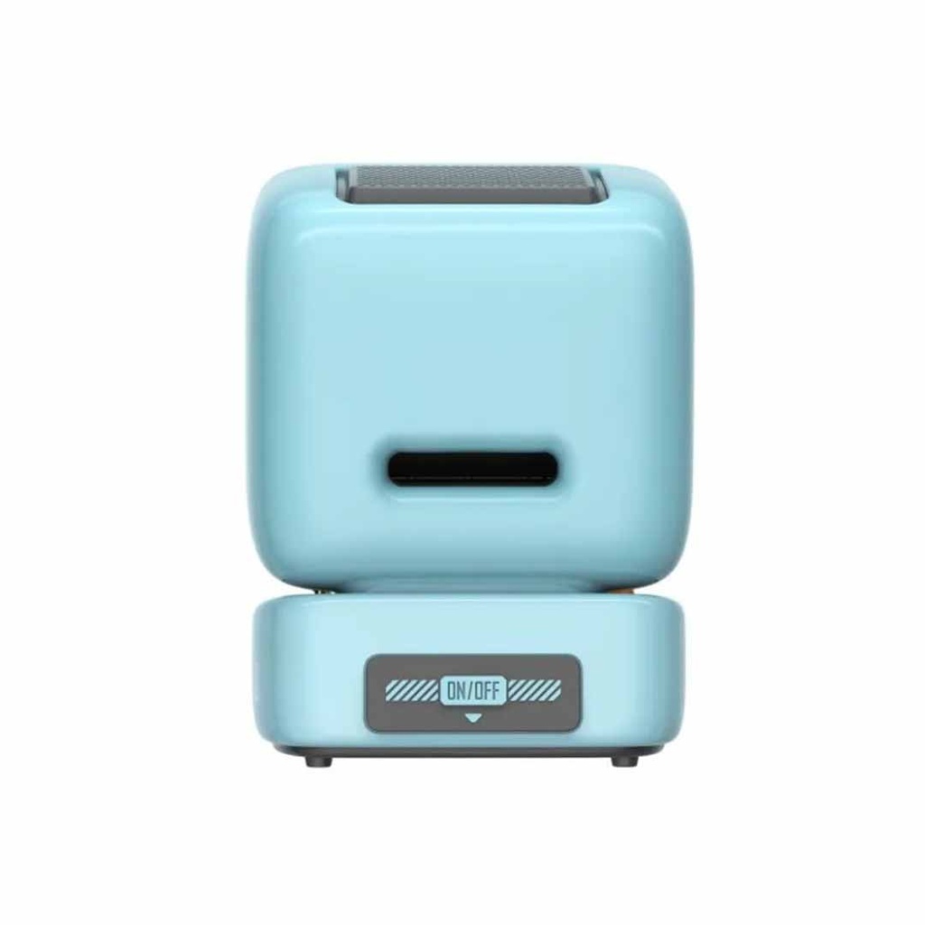 Divoom Ditoo-Mic Retro Pixel Art Game Bluetooth Speaker Microphone Karaoke Function Blue
