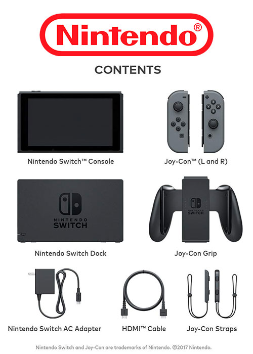 NS Console Gray