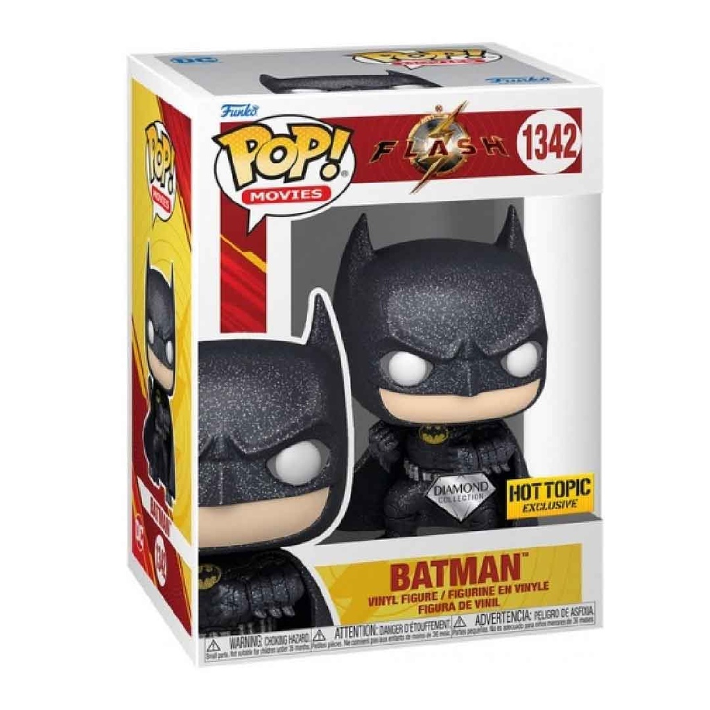 Funko POP!  Movies: The Flash - Batman (DGLT)(Exc)