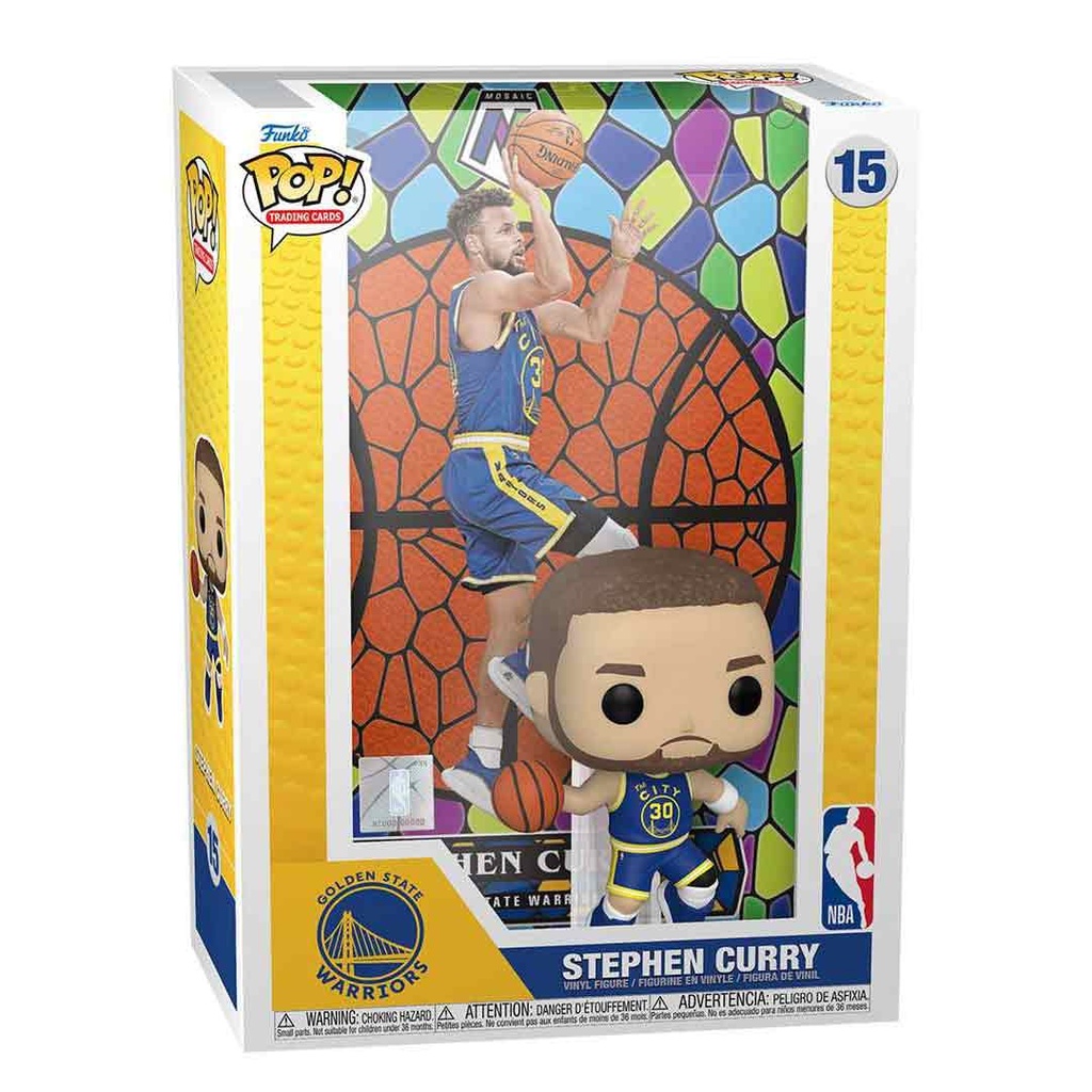 Funko POP!  Cover! Basketball: NBA Golden State Warriors - Stephen Curry (Mosaic)