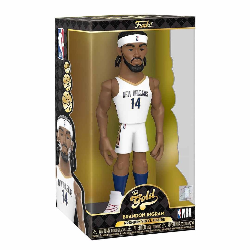 Funko POP! FUN GOLD 12": NBA- NEW ORLEANS BRANDON INGRAM CHASE