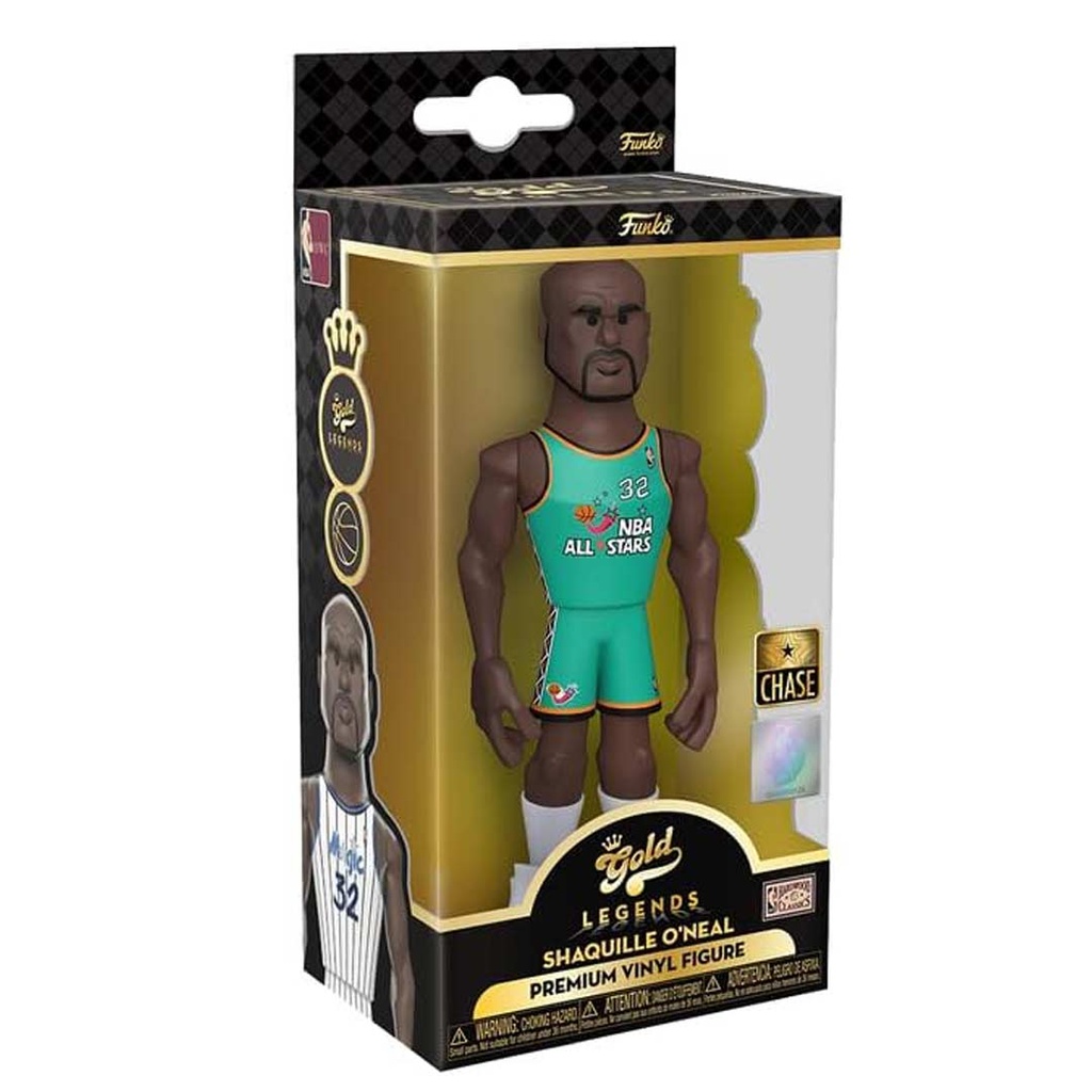Funko POP! Gold 5" NBA: Magic- Shaquille O'Neal w/Chase