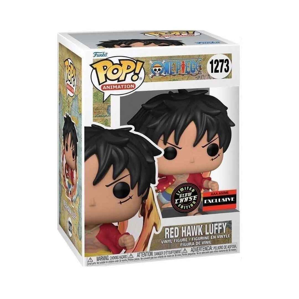 Funko POP! ONE PIECE- RED HAWK LUFFY (EXC) CHASE
