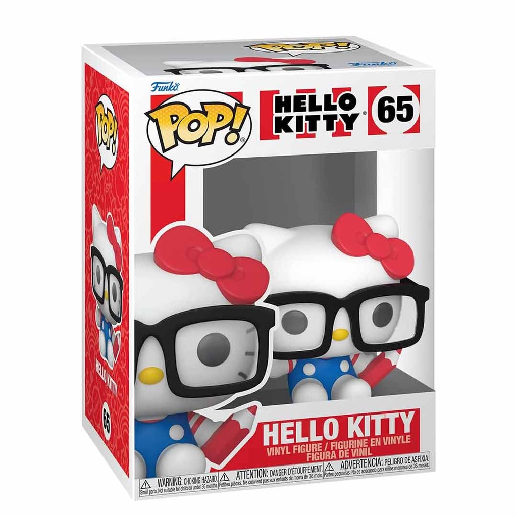 Funko POP!  Sanrio: Hello Kitty - Hello Kitty Nerd