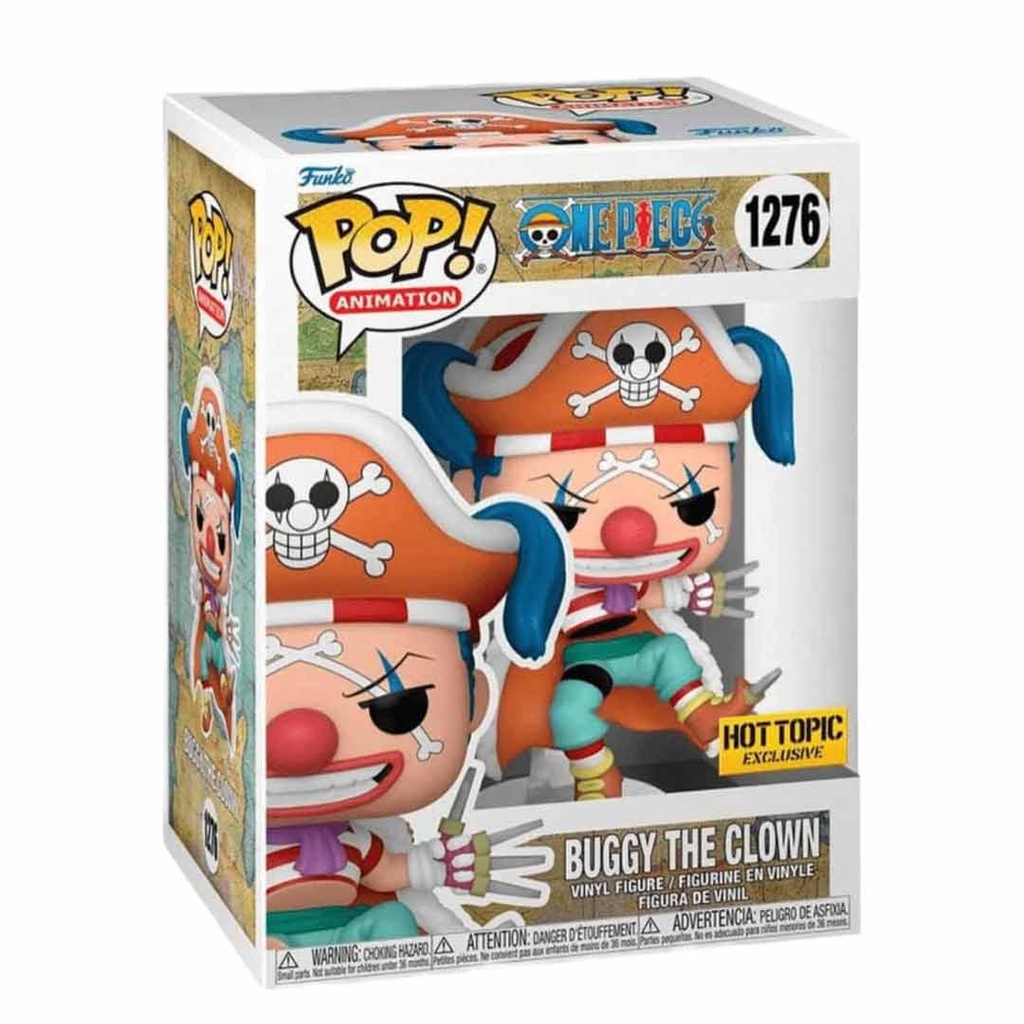 Funko POP!  Animation: One Piece - Buggy the Clown (Exc)