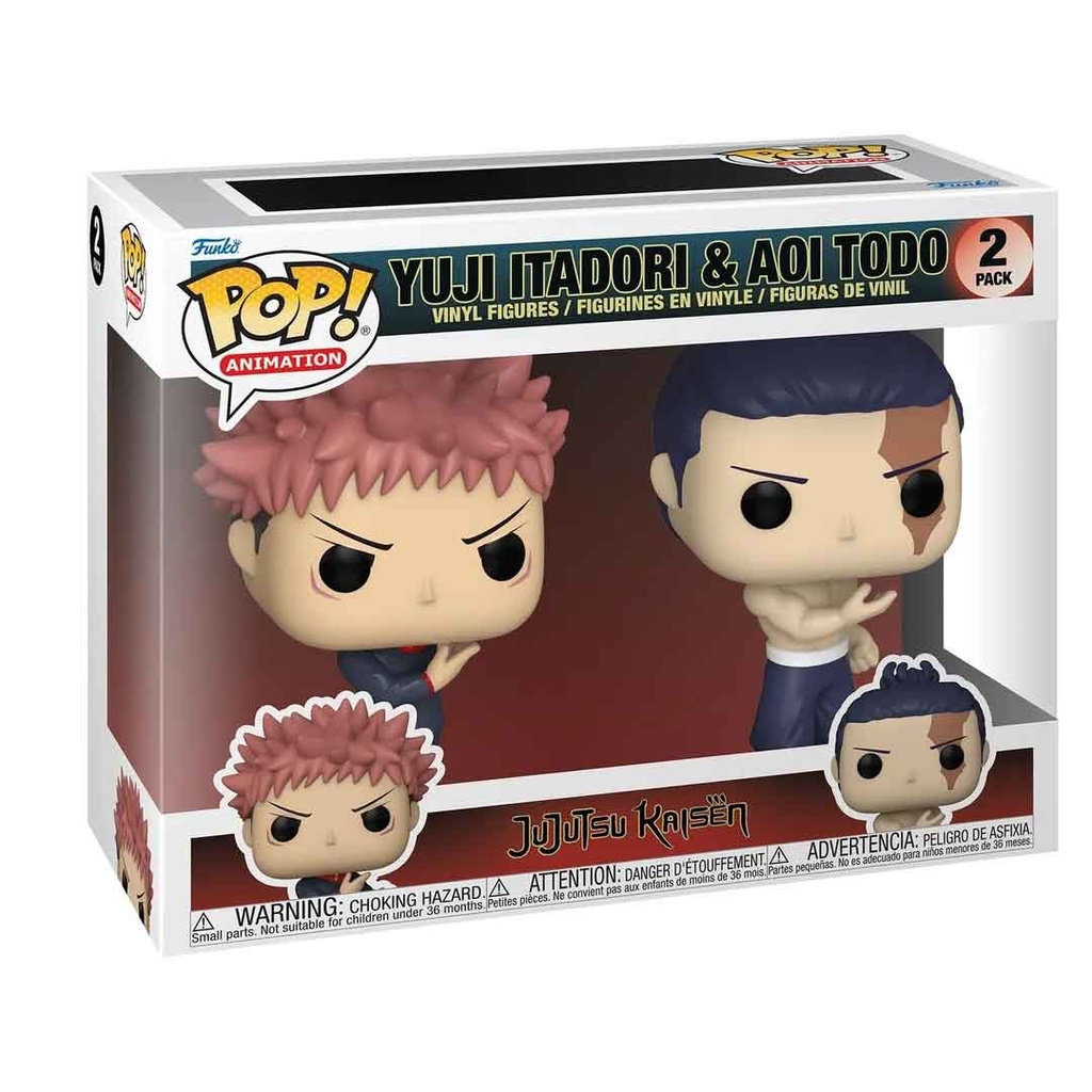 Funko POP!  Animation: Jujutsu Kaisen - Itadori and Todo 2pk
