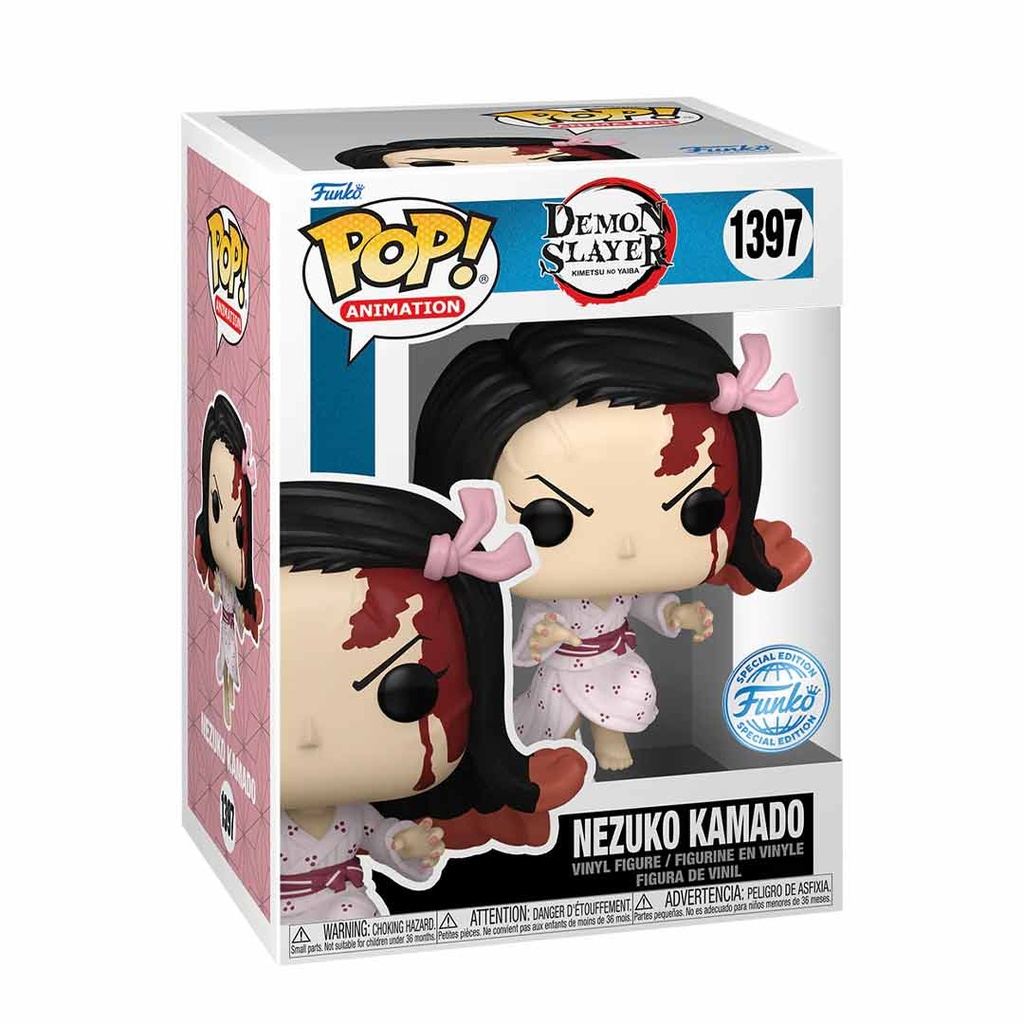 Funko POP!  Animation: Demon Slayer - Nezuko Leaping (Exc)