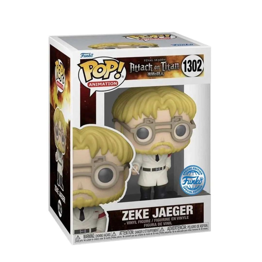 Funko POP!  Animation: Attack on Titan - Zeke Yeager (Exc)