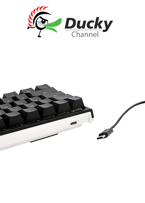 Ducky One 2 TKL RGB Gaming Keyboard - Red Switch