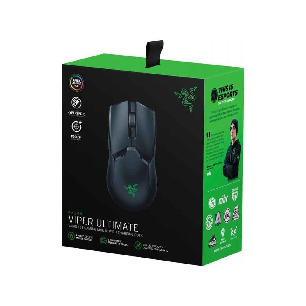 RAZER VIPER ULTIMATE - WIRELESS GAMING MOUSE WITH CHG DOCK