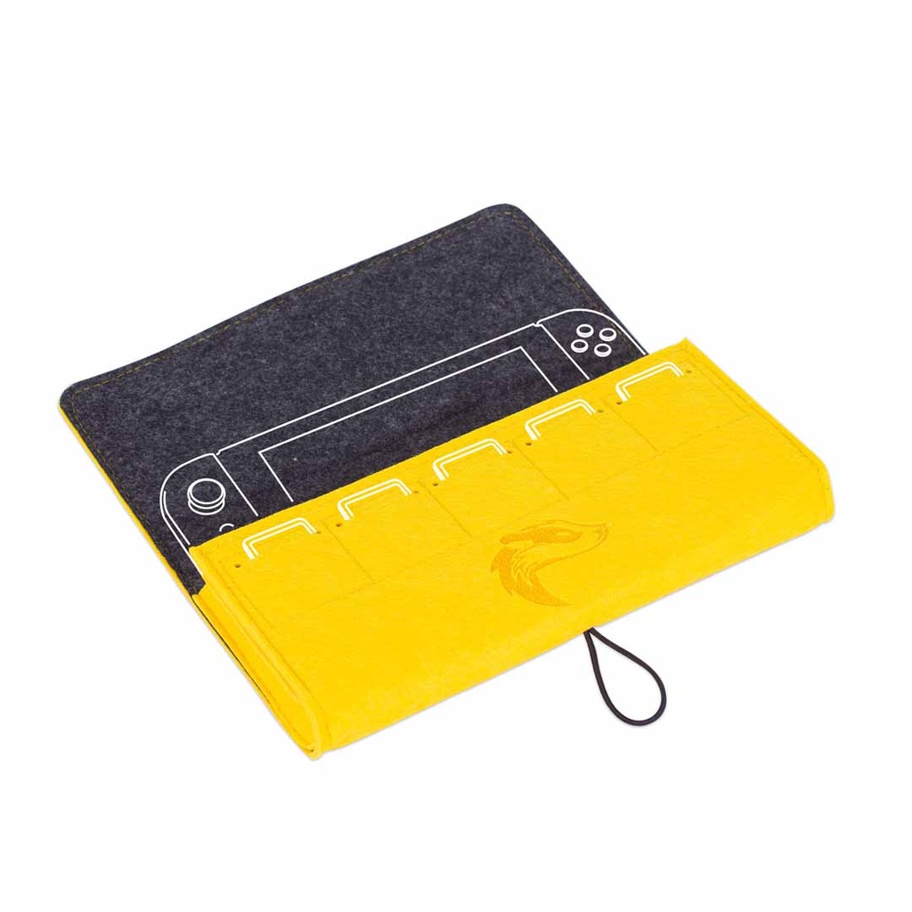 Harry Potter - Felt Pouch for NS Hufflepuff
