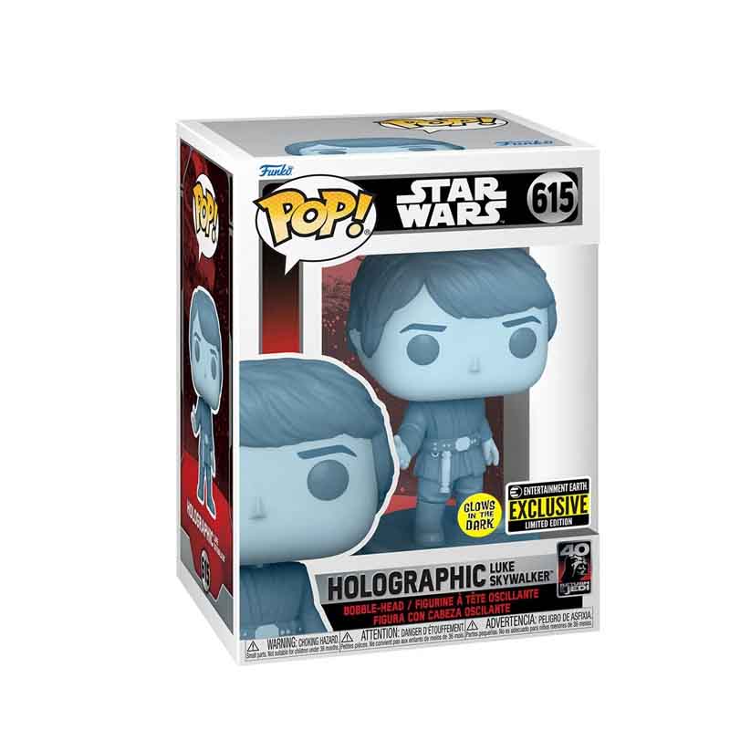 Funko POP!  Star Wars: Return of the Jedi 40th - Holo Luke (GW)(Exc)