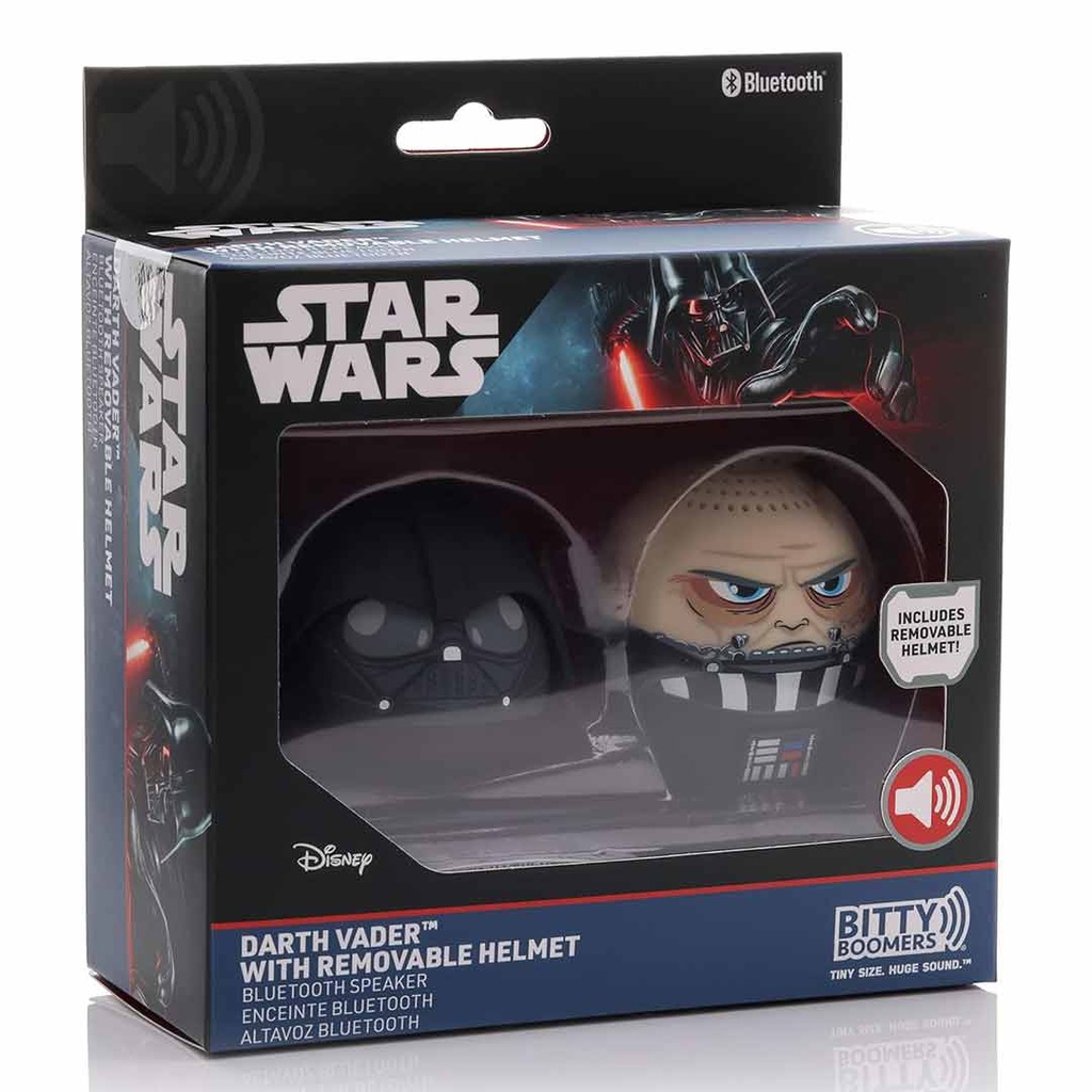 Bitty Boomers - Star Wars-Vader 8"  Bluetooth spkrs