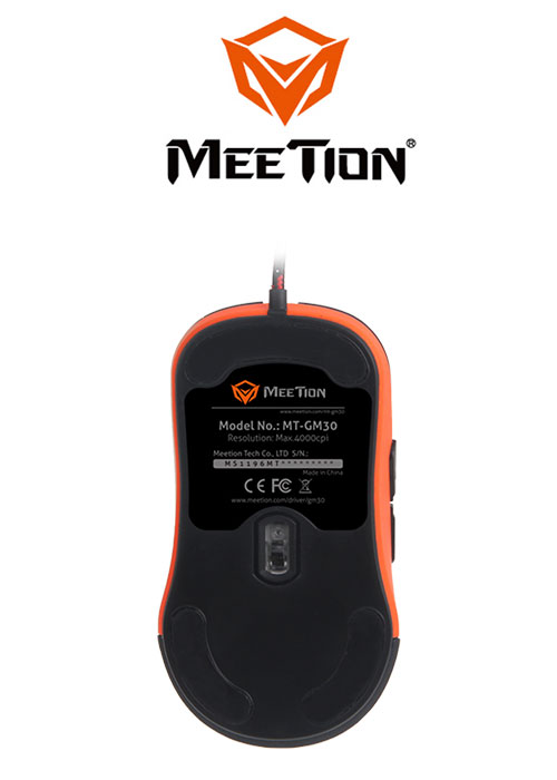 GM30 Gaming Mouse- Black (Meetion)