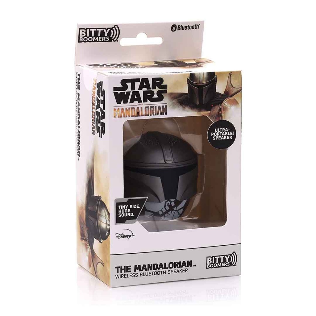 Bitty Boomers - Star Wars-Mandalorian Chrome  Bluetooth Speaker