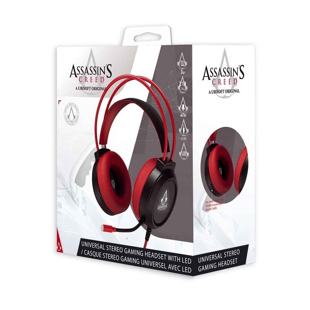 Freaks and Geeks Assassins Creed Wired Headset Nintendo Switch