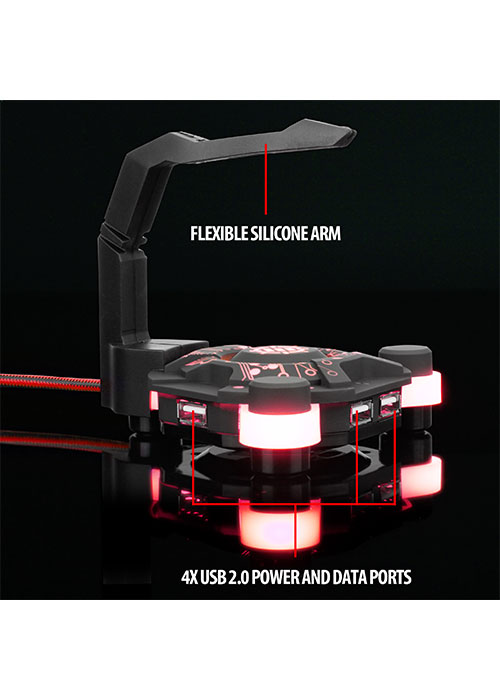 Gaming Mouse Bungee - Red (Enhance)