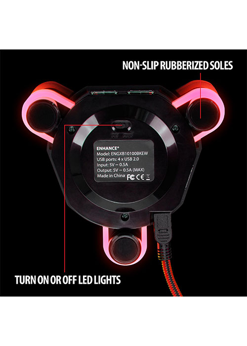 Gaming Mouse Bungee - Red (Enhance)