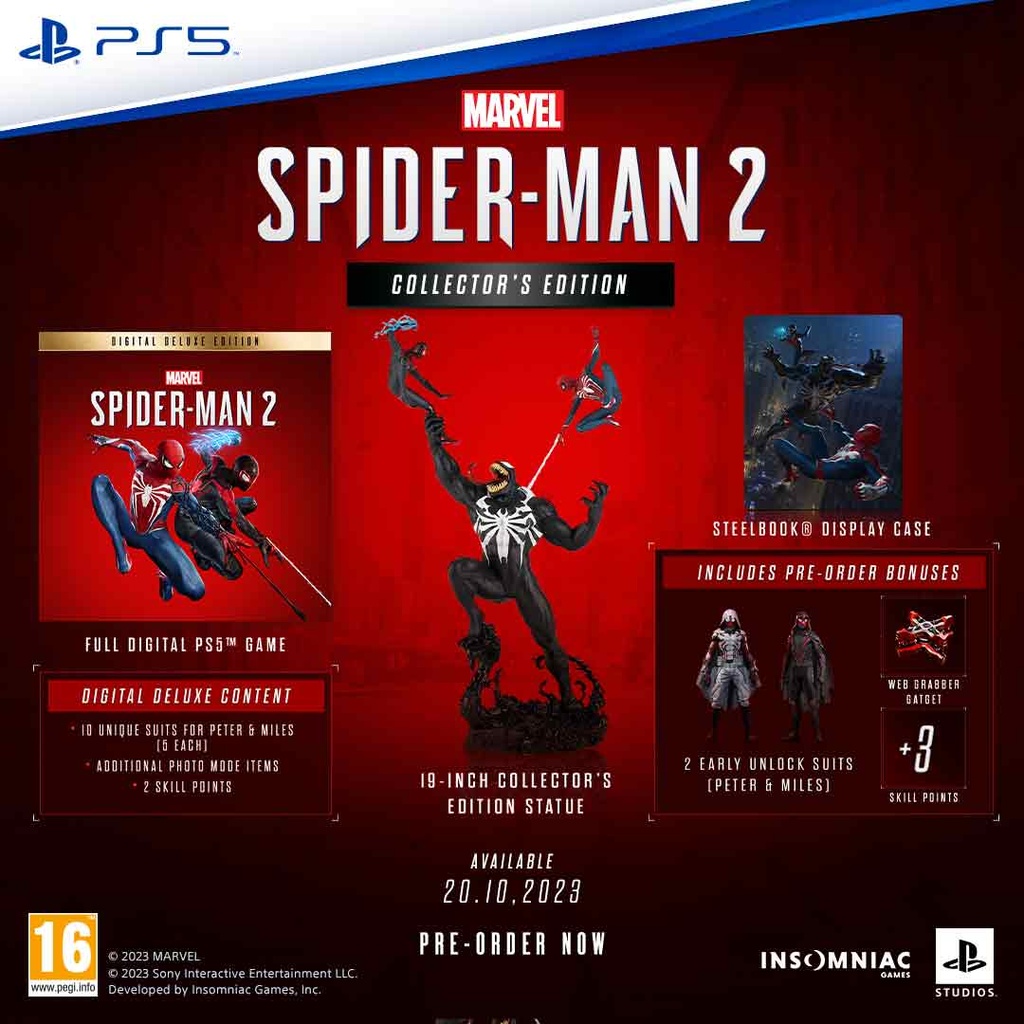 PS5 Marvel's Spider-Man 2 - Collectors Edition MEA